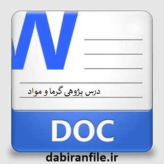 درس پژوهی گرما و مواد 2 علوم سوم دبستان