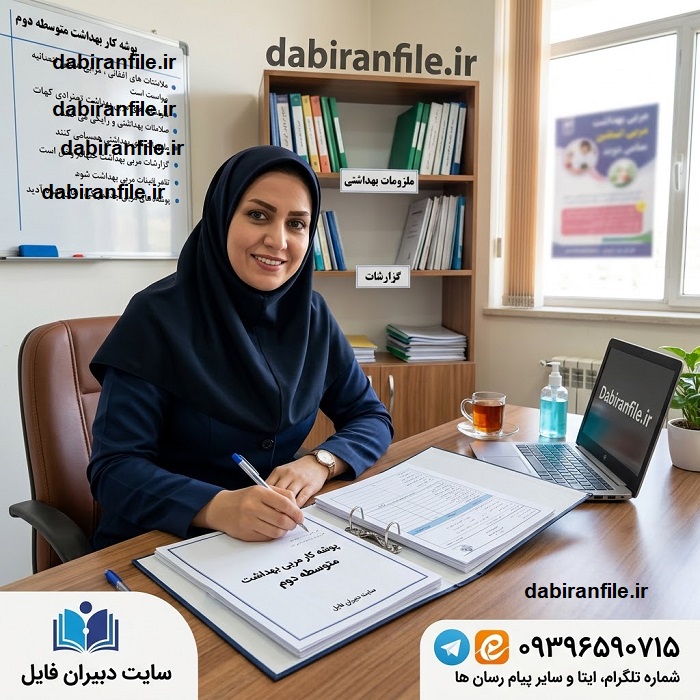 دانلود پوشه کار مربی بهداشت متوسطه دوم