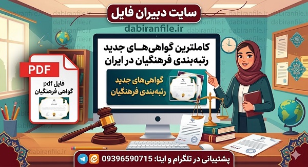 بسته کامل رتبه&zwnj;بندی فرهنگیان pdf