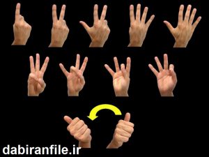 سوالات ضمن خدمت زبان اشاره